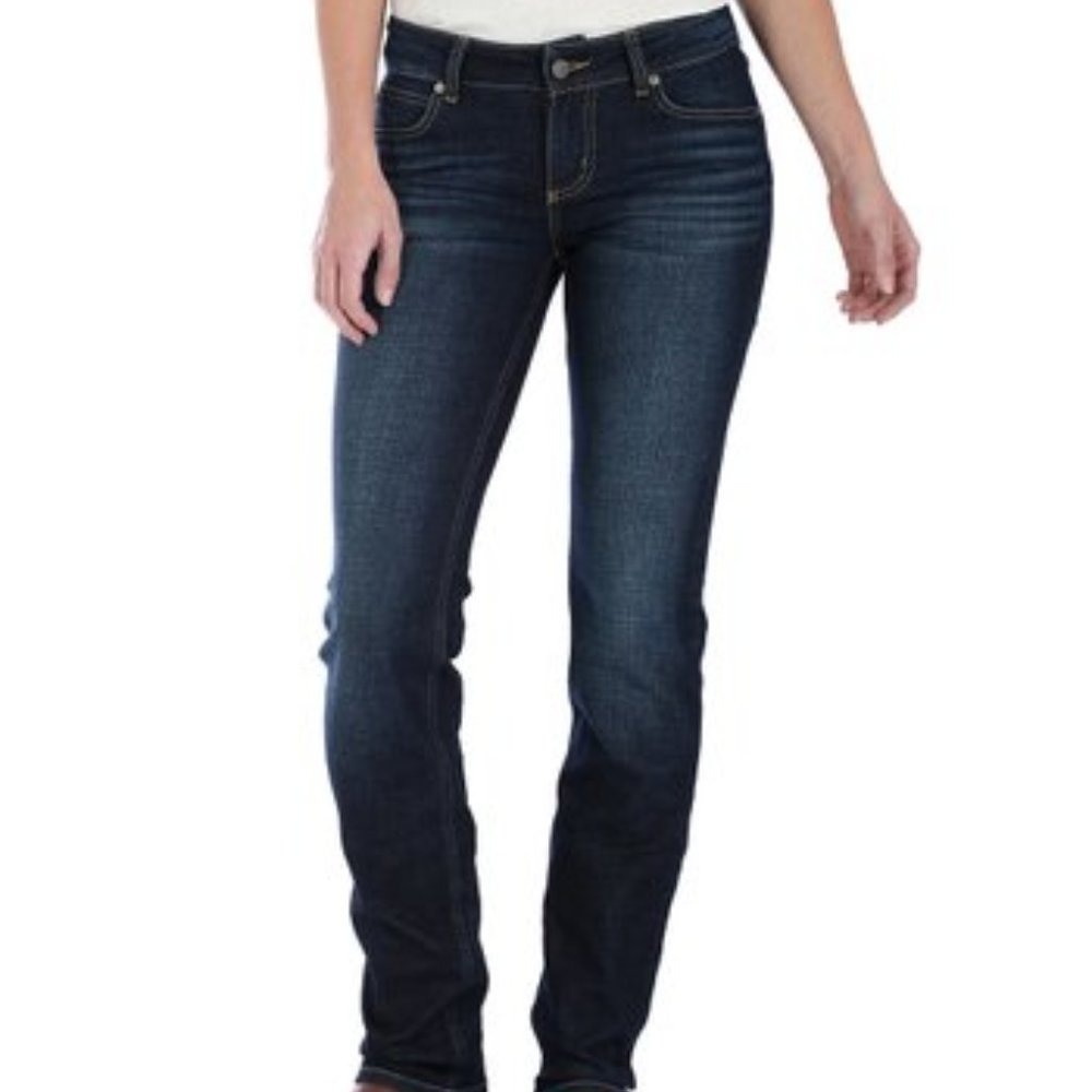 Wrangler Straight Leg Jeans, Juniors 13x32